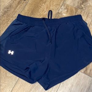 Navy Blue Under Armor Gym Shorts